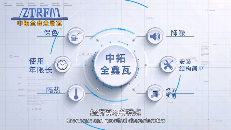 永兴集团全鑫800型琉璃瓦