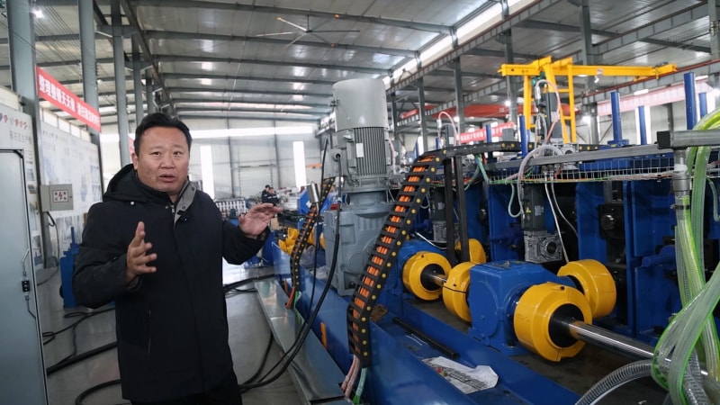全自动 CZ 型钢一体机：开启智能生产新模式