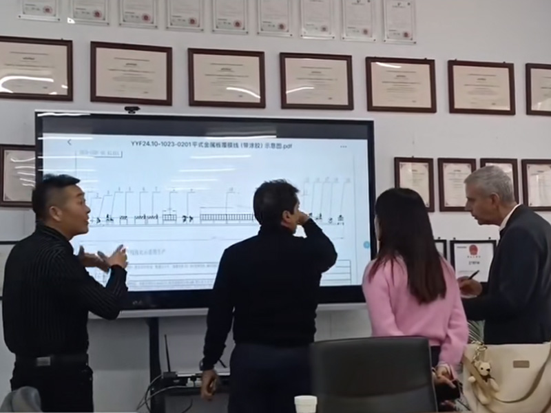 2025永兴集团冷弯开年大捷！新年新征程永兴集团冷弯门框机敲开西班牙市场大门